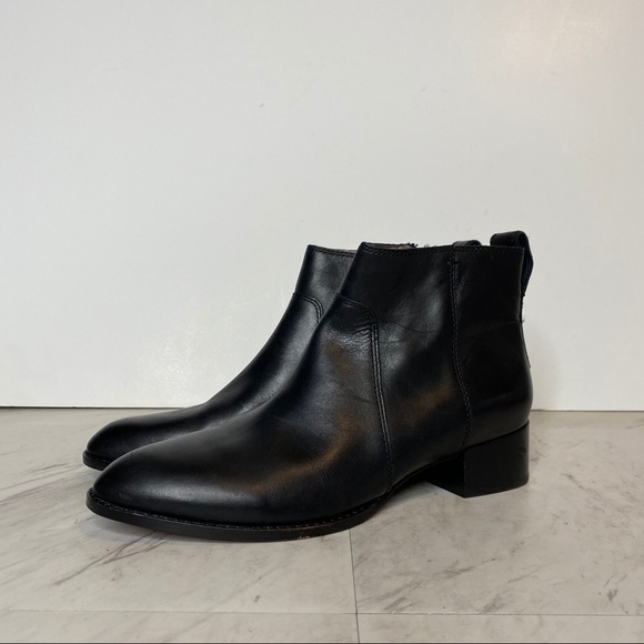 New! Madewell Camden Black Leather Ankle Bootie 7.5 - Picture 15 of 15